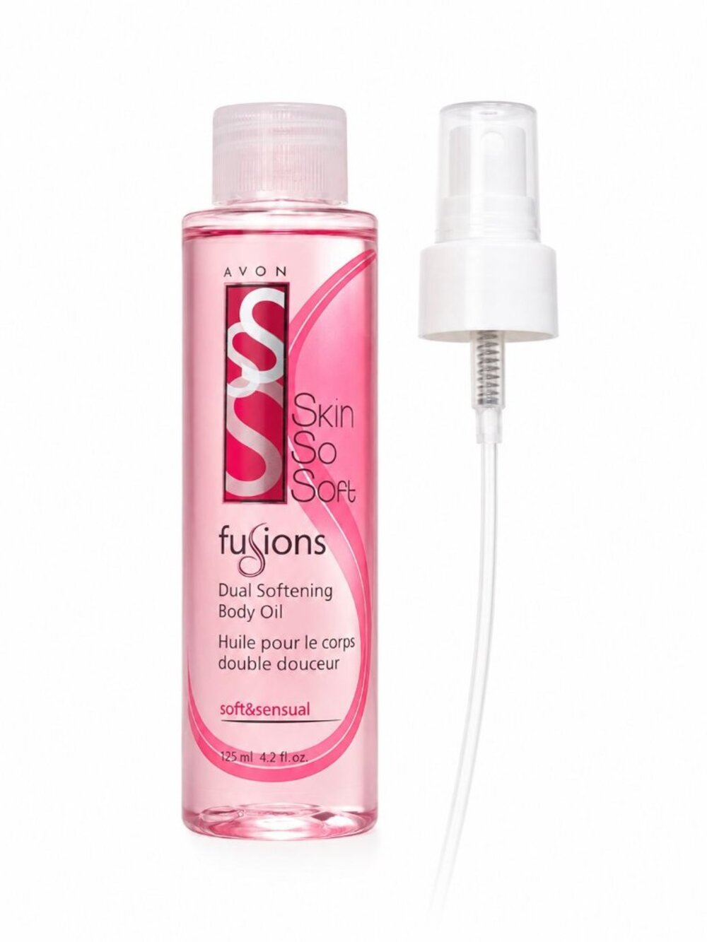 Avon Skin So Soft Fusions Dual Softening Body Oil 4.2 Fl Oz NEW Spray - Picture 5 of 5